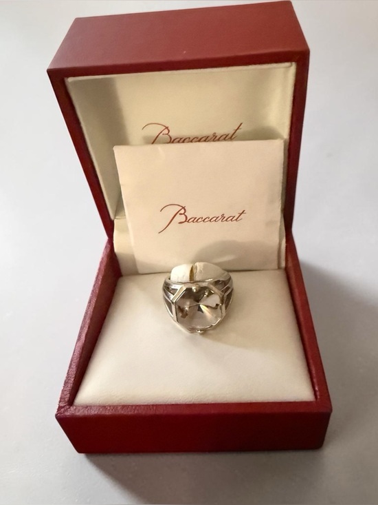Baccarat Jewelry - Baccarat silver ring